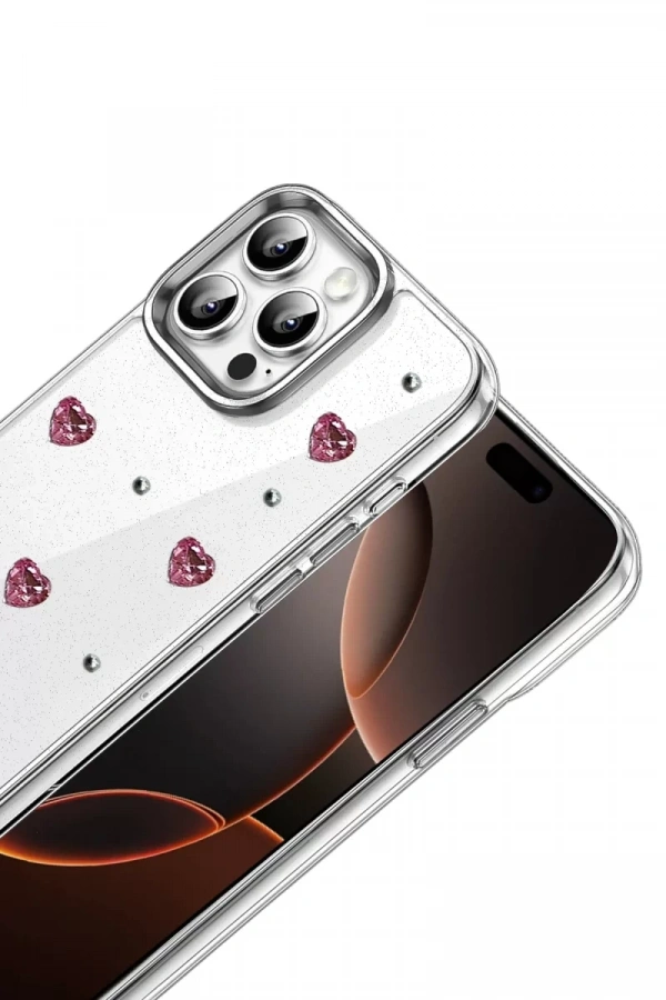Apple iPhone 14 Pro Max Fiyonk Desenli Kapak - Desen 3