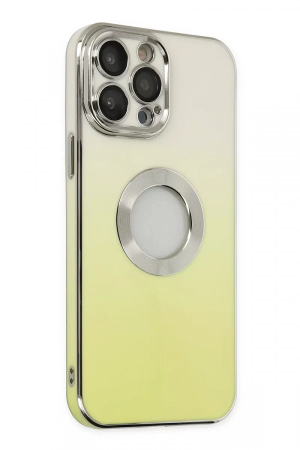 Apple iPhone 14 Pro Max Kılıf Best Silikon - Sarı