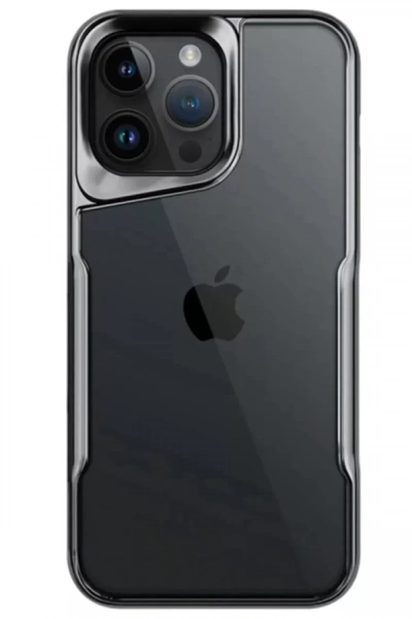 Apple iPhone 14 Pro Max Kılıf Boyi Silikon Kapak - Titan Gri
