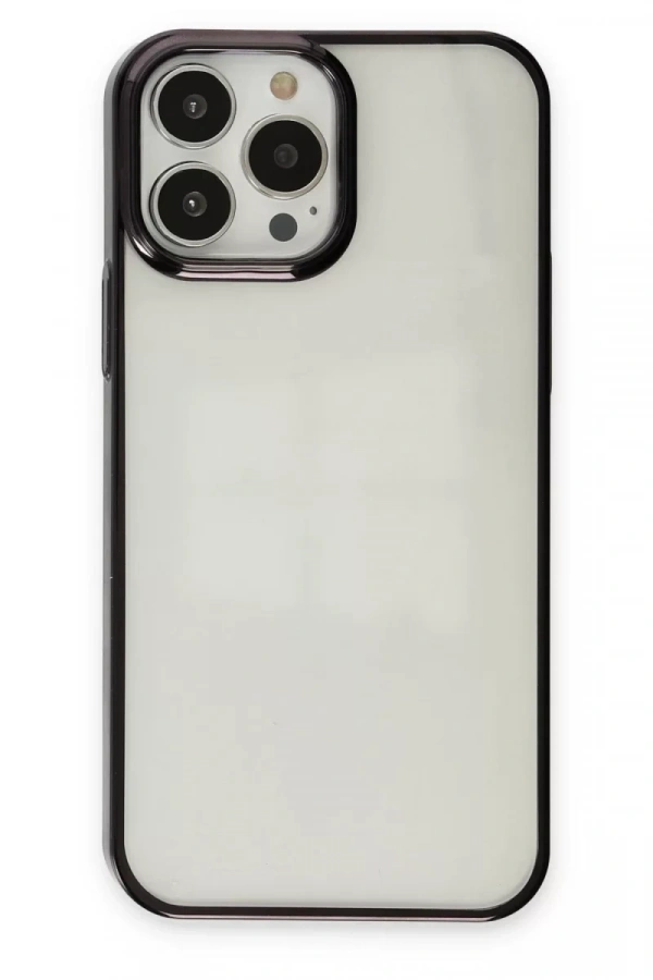 Apple iPhone 14 Pro Max Kılıf Element Silikon - Siyah