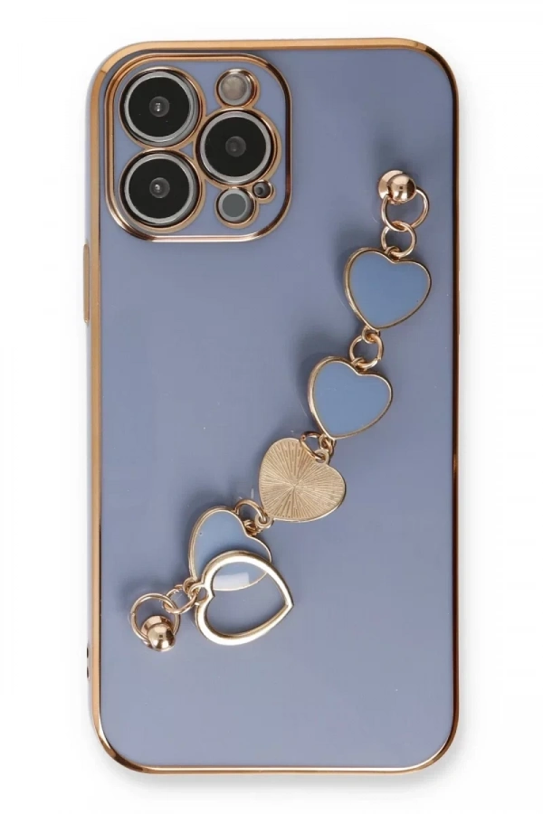 Apple iPhone 14 Pro Max Kılıf Esila Silikon - Gri