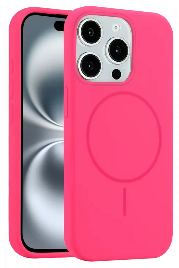 Apple iPhone 14 Pro Max Kılıf Jully Magsafe Kapak - Pembe