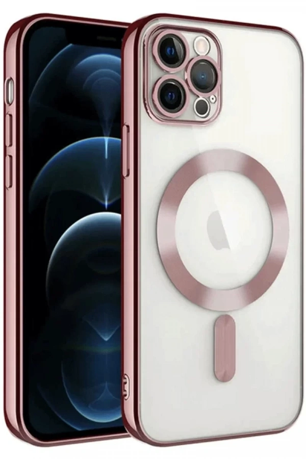 Apple iPhone 14 Pro Max Kılıf Kross Magneticsafe Kapak - Rose