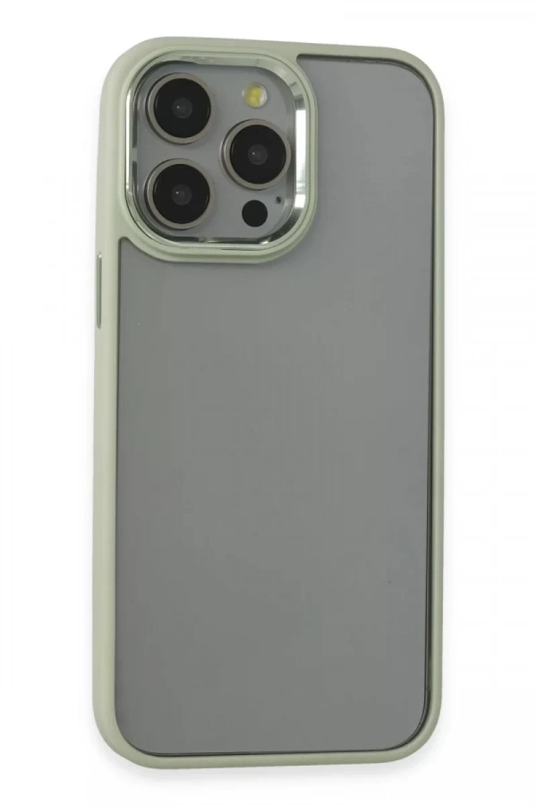 Apple iPhone 14 Pro Max Kılıf Power Silikon - Yeşil