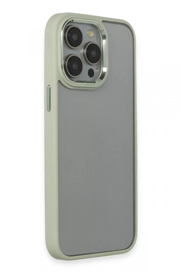 Apple iPhone 14 Pro Max Kılıf Power Silikon - Yeşil