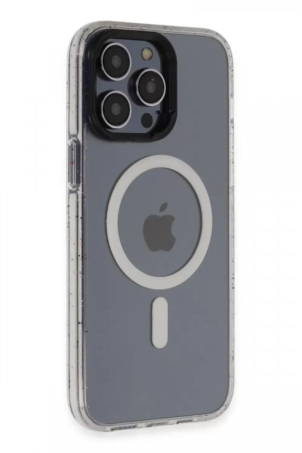 Apple iPhone 14 Pro Max Kılıf Tigra Magsafe Kapak - Şeffaf