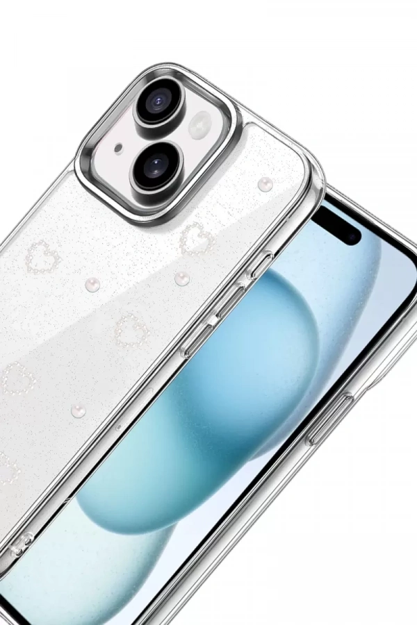 Apple iPhone 15 Fiyonk Desenli Kapak - Desen 10