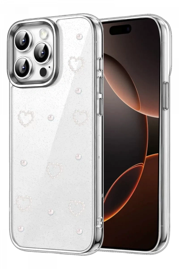 Apple iPhone 15 Pro Fiyonk Desenli Kapak - Desen 10