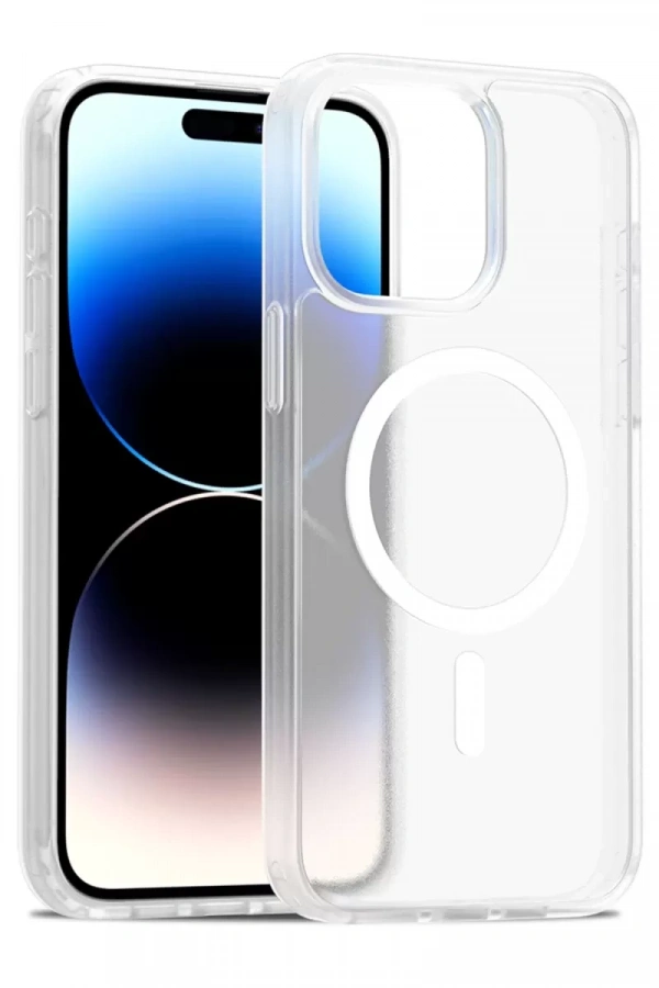 Apple iPhone 15 Pro Jota Magsafe Kapak - Şeffaf