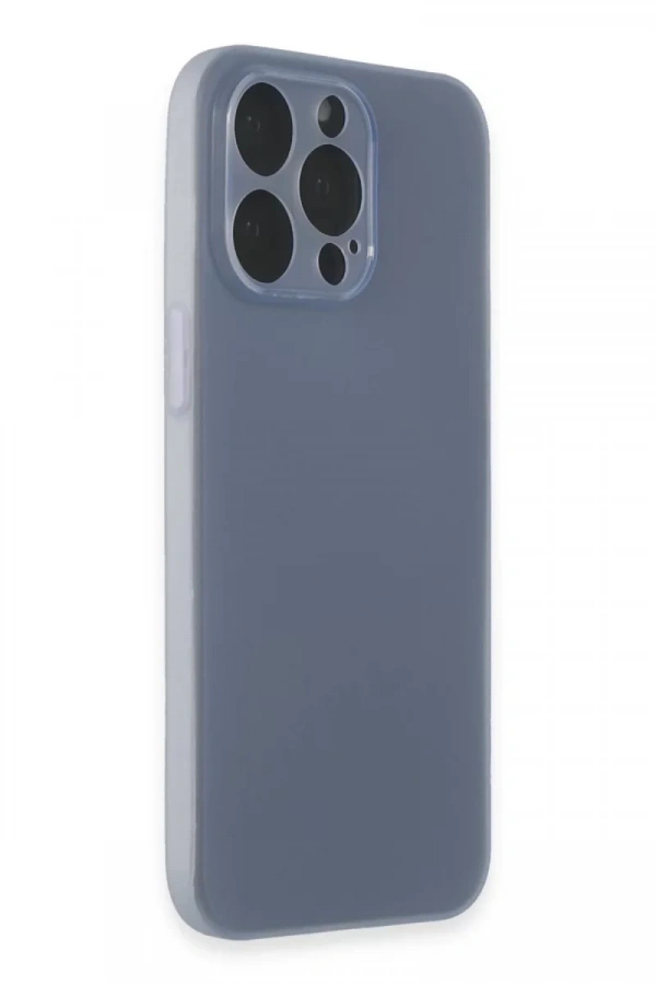 Apple iPhone 15 Pro Kılıf Puma Silikon - Mavi