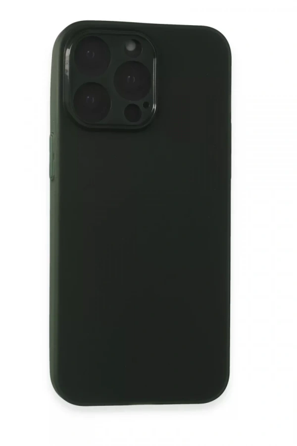 Apple iPhone 15 Pro Kılıf Puma Silikon - Yeşil