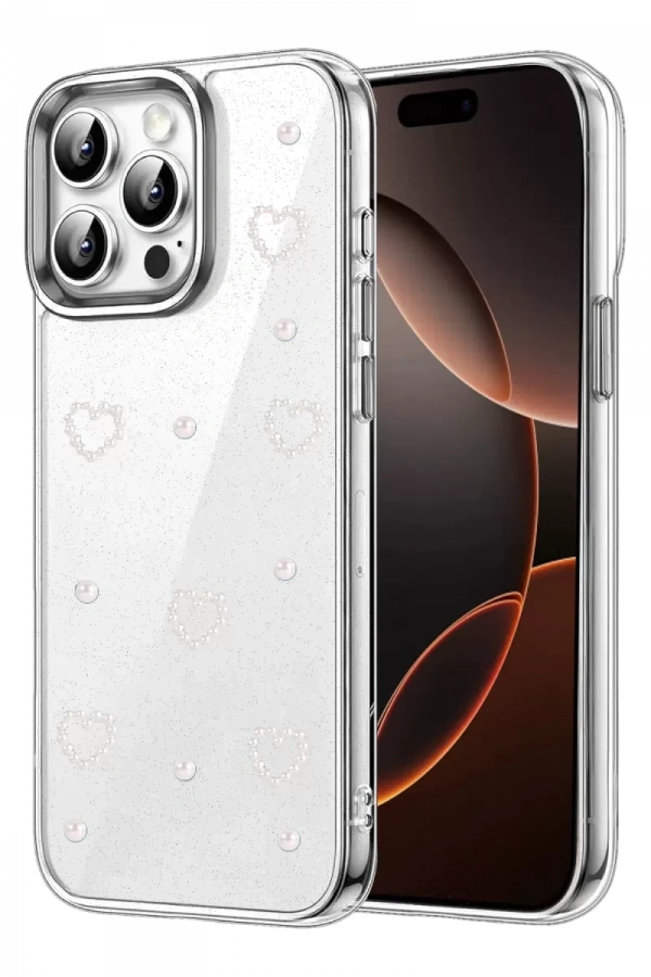 Apple iPhone 15 Pro Max Fiyonk Desenli Kapak - Desen 10