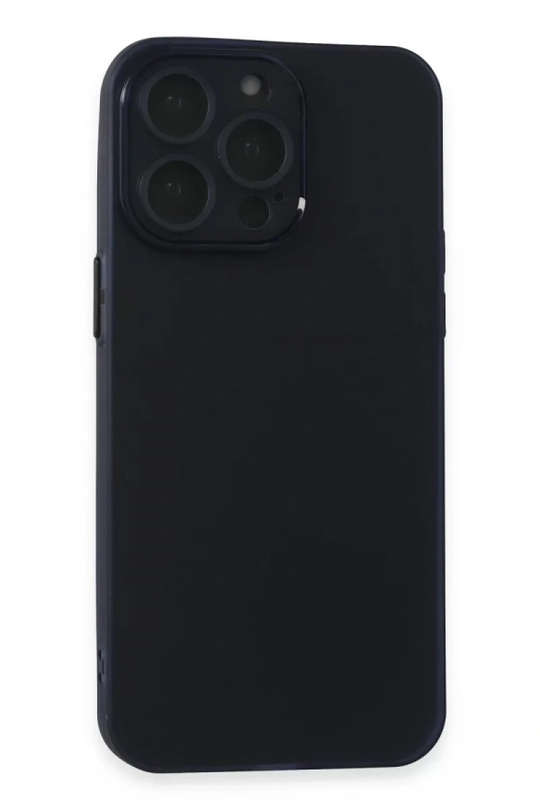 Apple iPhone 15 Pro Max Kılıf Puma Silikon - Lacivert