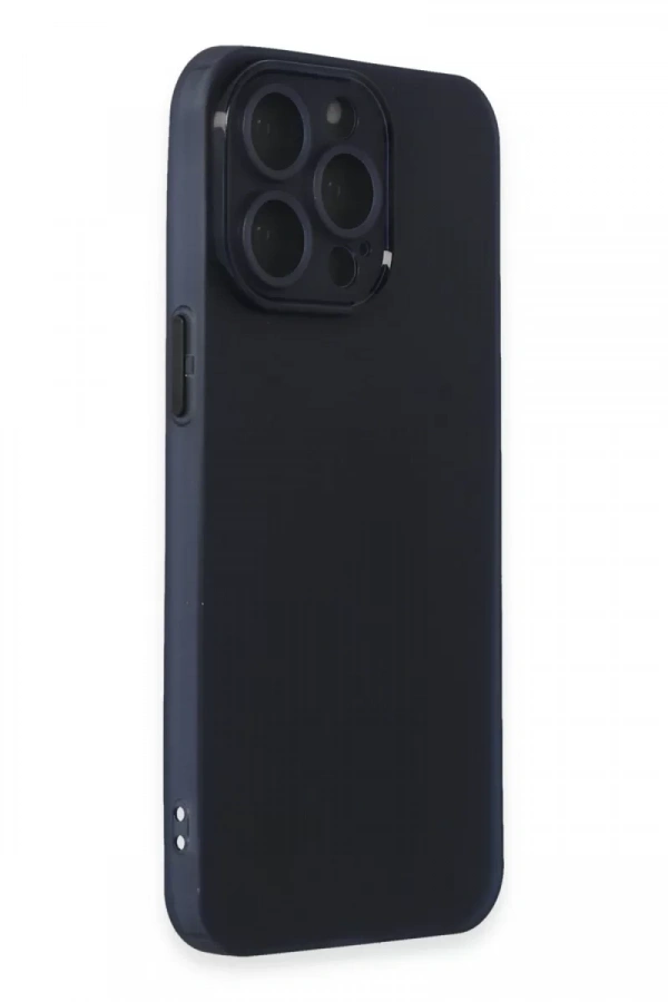 Apple iPhone 15 Pro Max Kılıf Puma Silikon - Lacivert