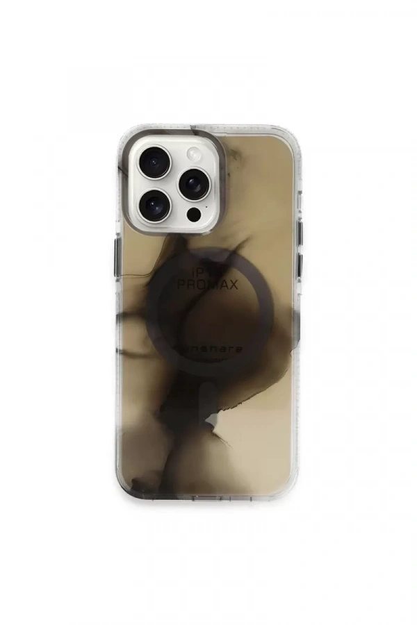 Apple iPhone 15 Pro Max Phantom Magsafe Kapak - Siyah