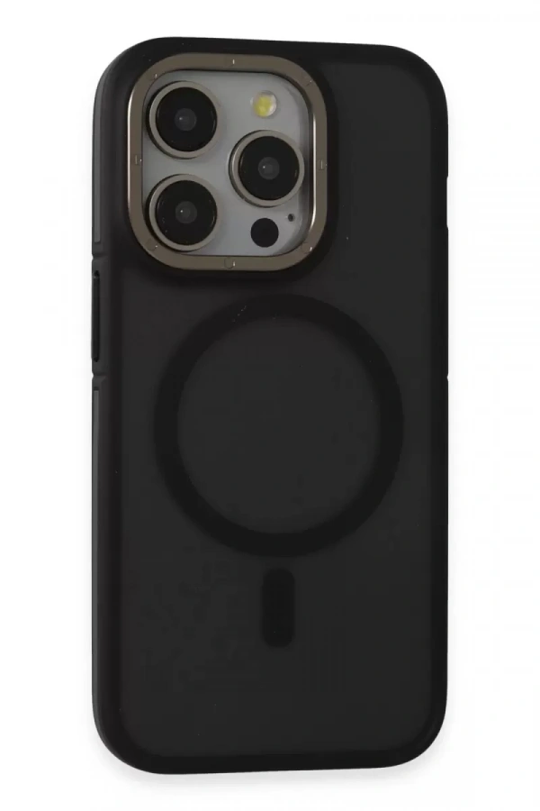 Apple iPhone 15 Pro Max Rocky Magsafe Kapak - Siyah