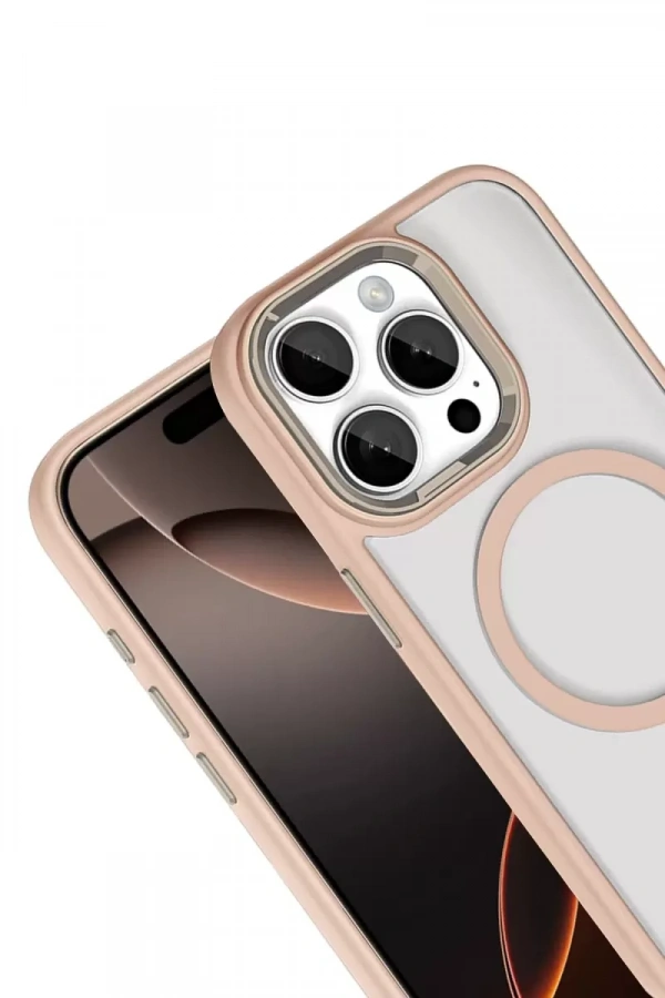 Apple iPhone 15 Pro Max Terea Magsafe Kapak - Gold