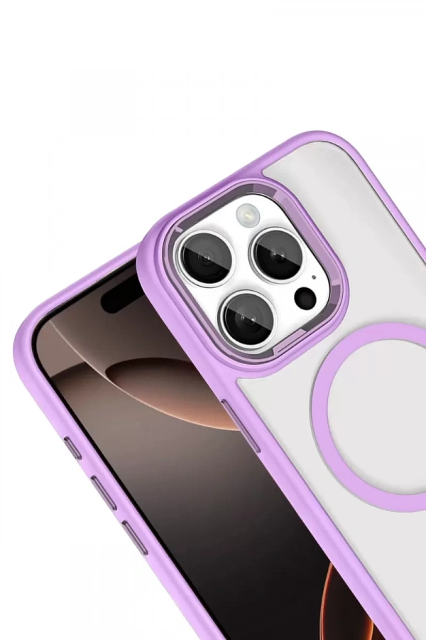 Apple iPhone 15 Pro Max Terea Magsafe Kapak - Lila