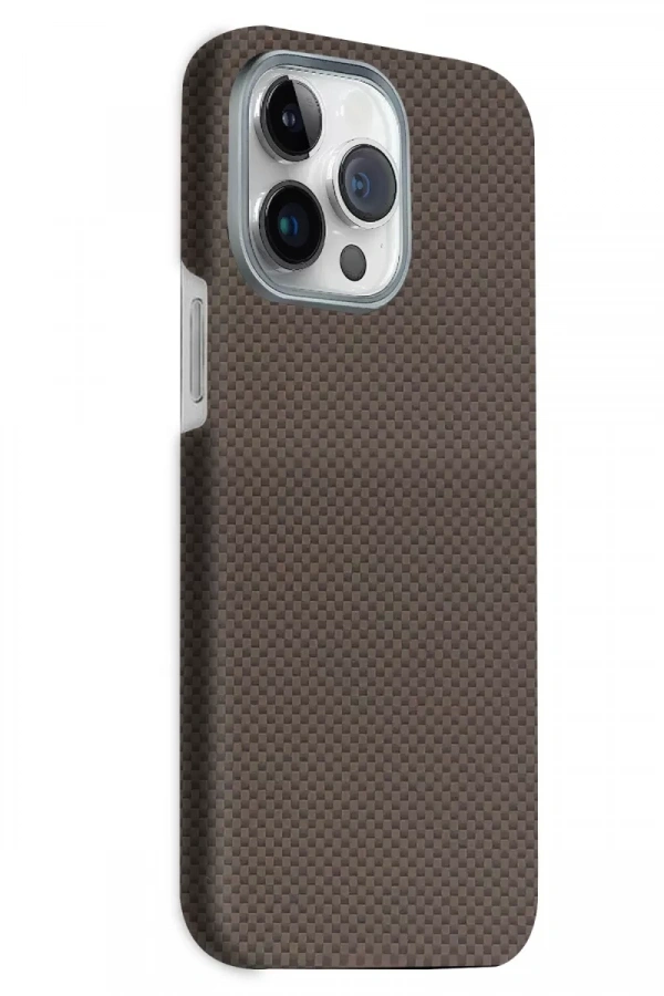 Apple iPhone 15 Pro Max Volt Magsafe Kapak - Kahverengi