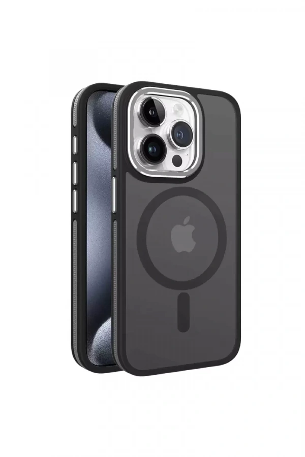 Apple iPhone 15 Pro Max Winner Magsafe Kapak - Siyah