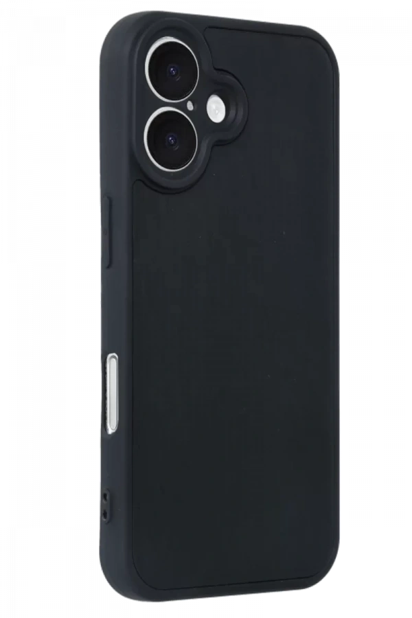 Apple iPhone 16 Kılıf Aras Deri Kapak - Siyah