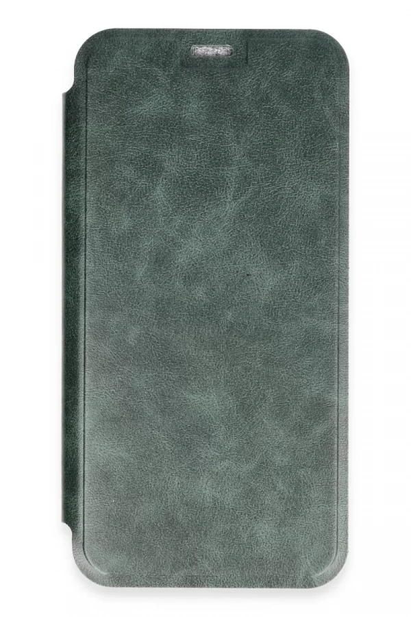 Apple iPhone 16 Kılıf Flip Cover - Koyu Yeşil