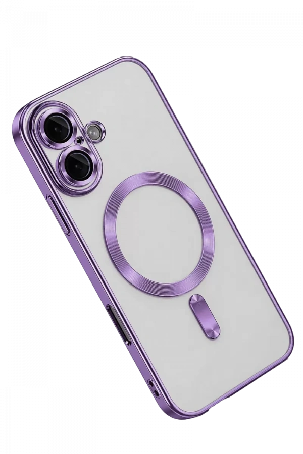 Apple iPhone 16 Kılıf Kross Magneticsafe Kapak - Mor