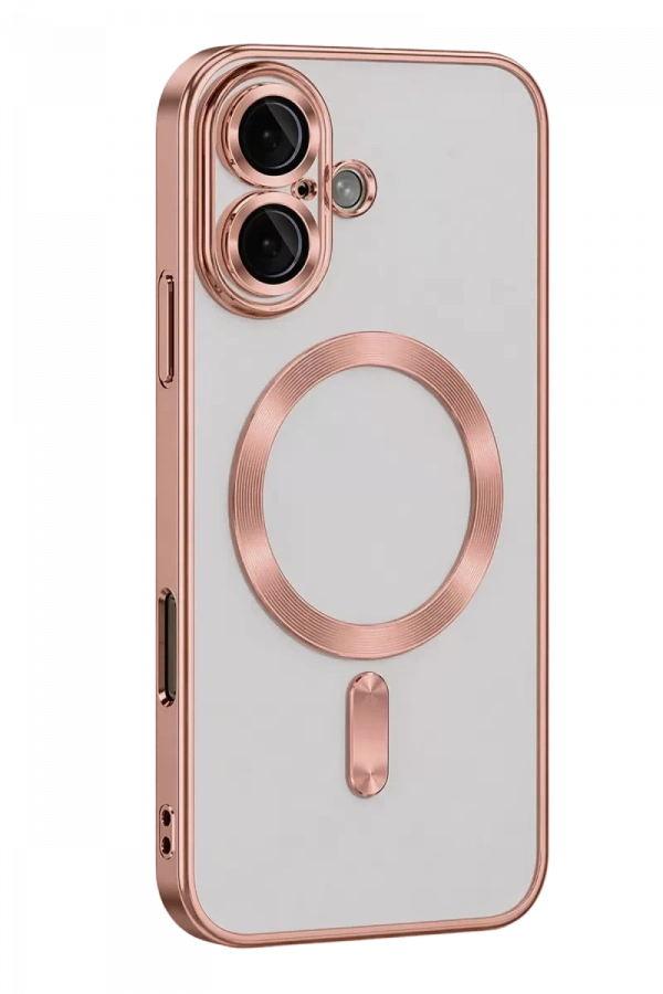 Apple iPhone 16 Kılıf Kross Magneticsafe Kapak - Rose