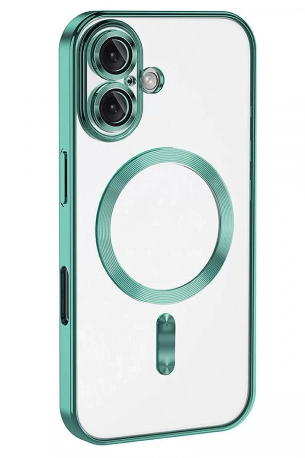 Apple iPhone 16 Kılıf Kross Magneticsafe Kapak - Turkuaz