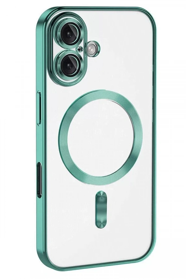 Apple iPhone 16 Kılıf Kross Magneticsafe Kapak - Turkuaz