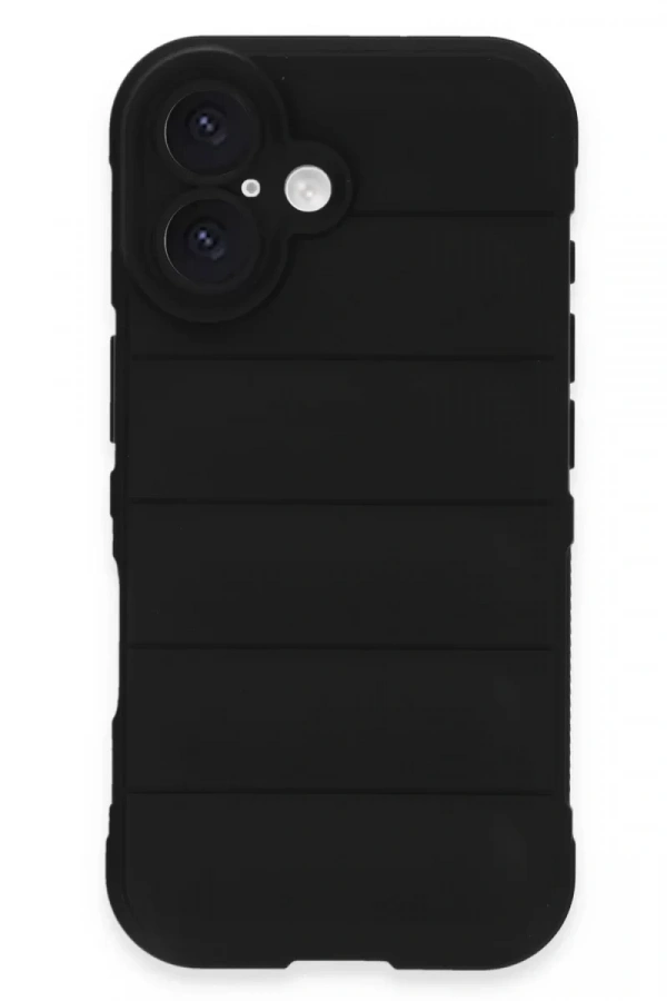Apple iPhone 16 Kılıf Optimum Silikon - Siyah