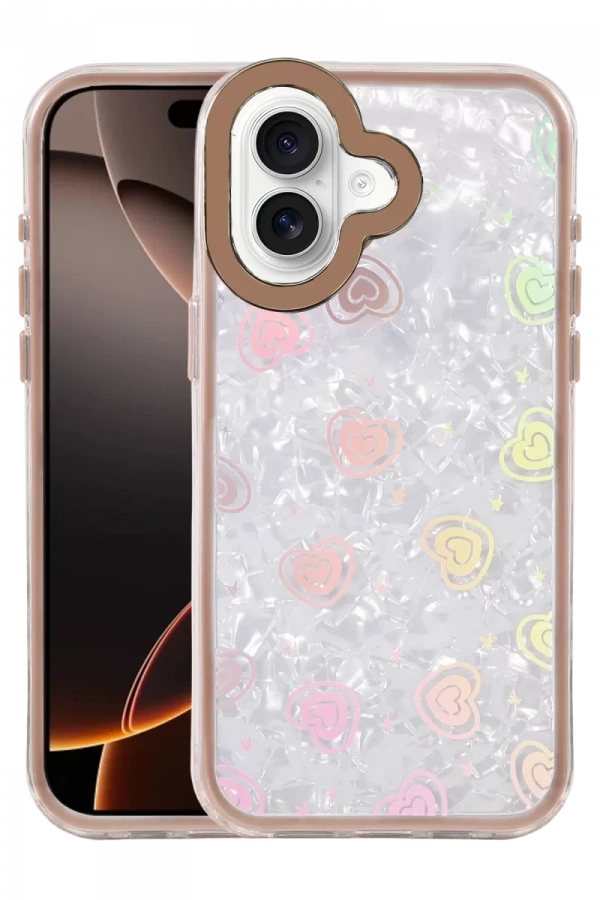 Apple iPhone 16 Lumi Desenli Kapak - Çöl Titanyum