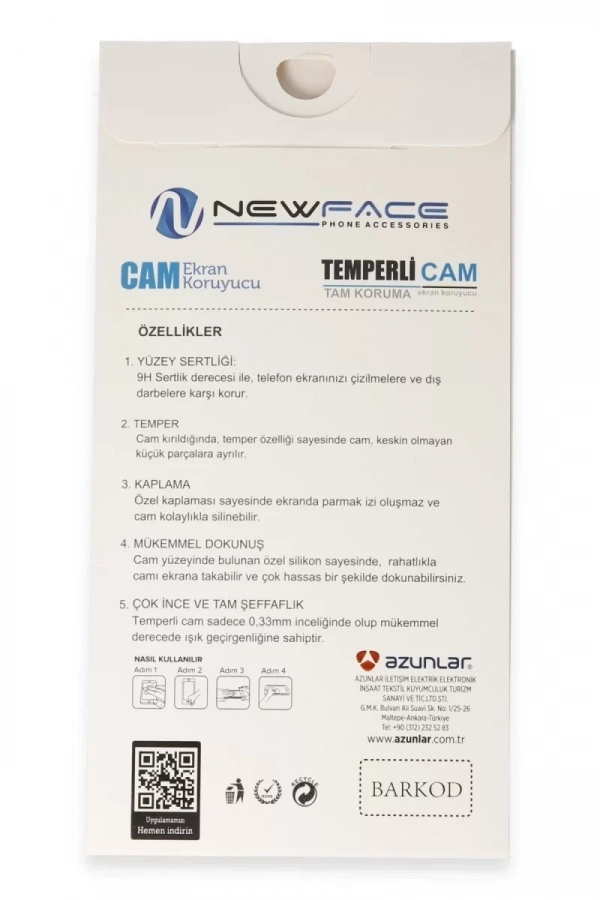 Apple iPhone 16 Plus 3D Antistatik Cam Ekran Koruyucu