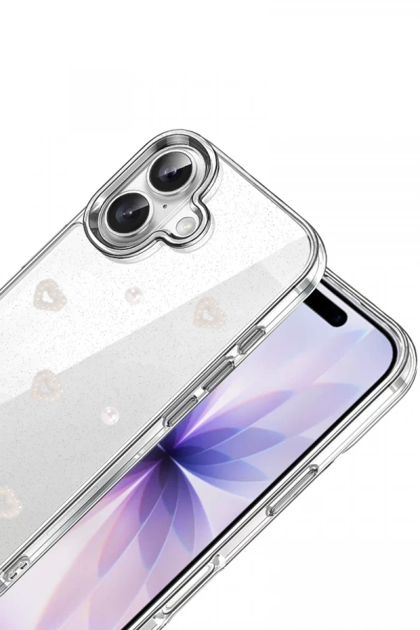 Apple iPhone 16 Plus Fiyonk Desenli Kapak - Desen 10