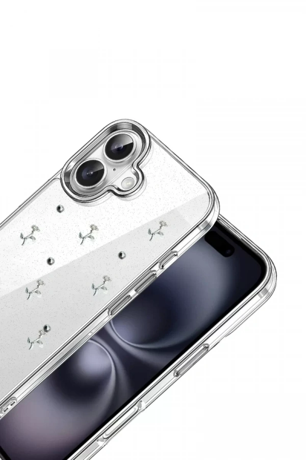 Apple iPhone 16 Plus Fiyonk Desenli Kapak - Desen 4