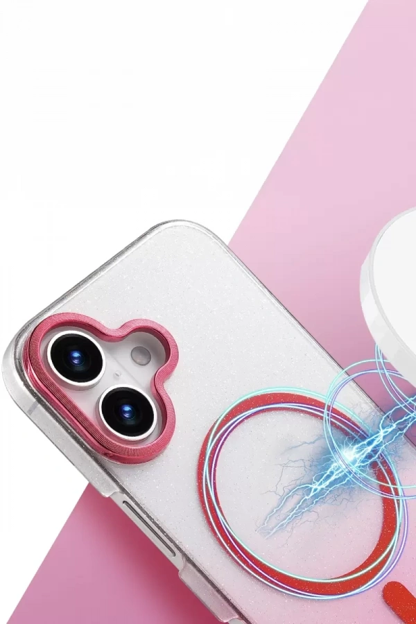 Apple iPhone 16 Plus Glossy Magsafe Kapak - Mavi