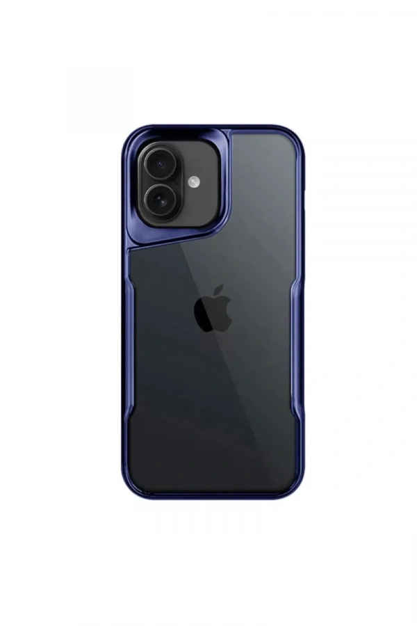 Apple iPhone 16 Plus Kılıf Boyi Silikon Kapak - Lacivert