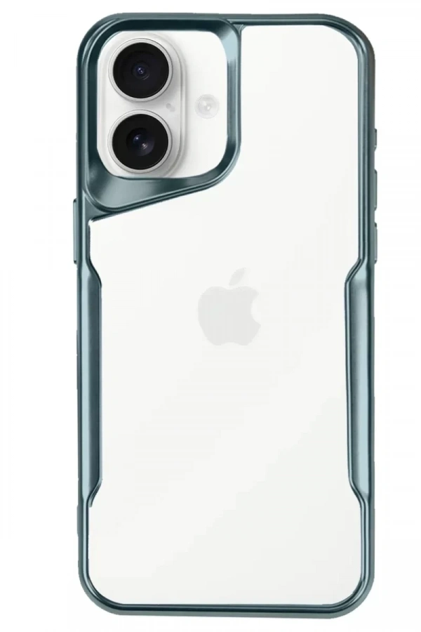 Apple iPhone 16 Plus Kılıf Boyi Silikon Kapak - Turkuaz