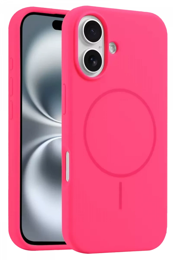 Apple iPhone 16 Plus Kılıf Jully Magsafe Kapak - Pembe