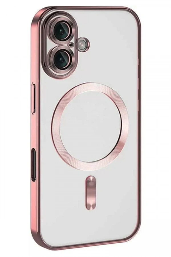 Apple iPhone 16 Plus Kılıf Kross Magneticsafe Kapak - Pembe
