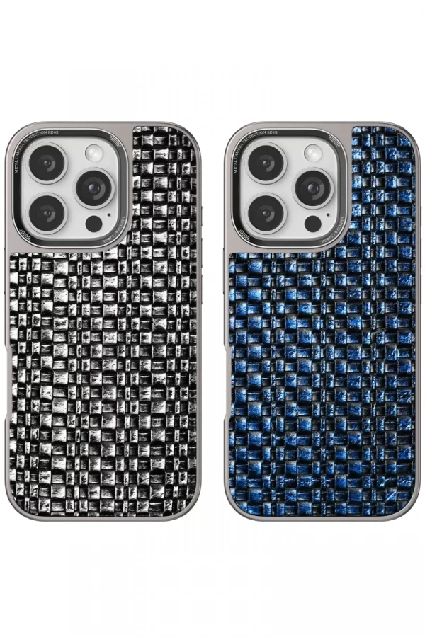 Apple iPhone 16 Pro Brand Kapak - Gümüş