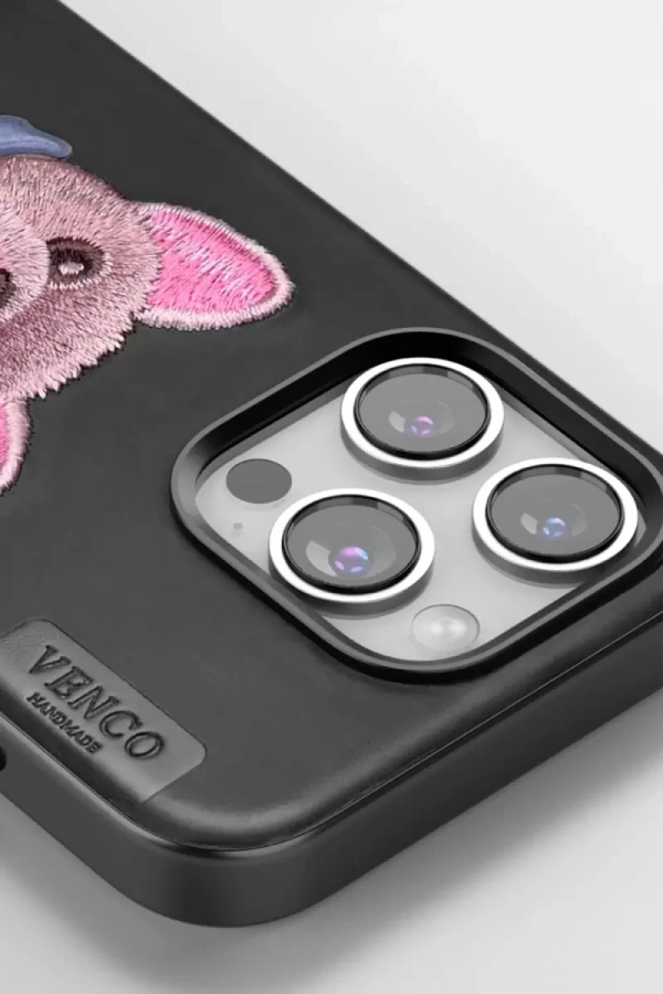 Apple iPhone 16 Pro Cute Desenli Kapak - Lacivert
