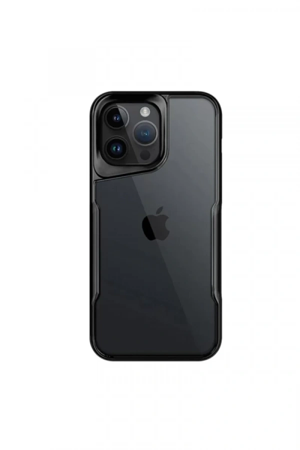 Apple iPhone 16 Pro Kılıf Boyi Silikon Kapak - Siyah