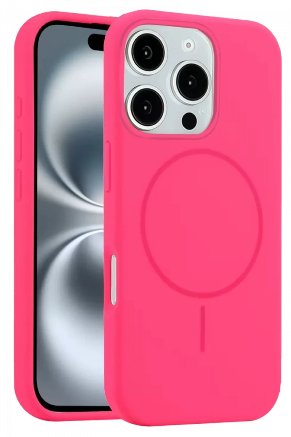 Apple iPhone 16 Pro Kılıf Jully Magsafe Kapak - Pembe