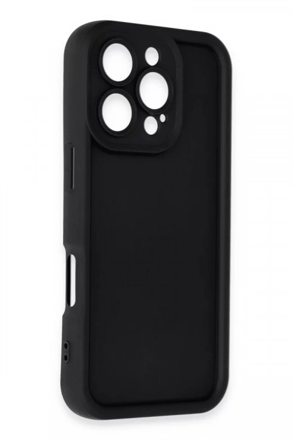 Apple iPhone 16 Pro Kılıf Viera Silikon - Siyah