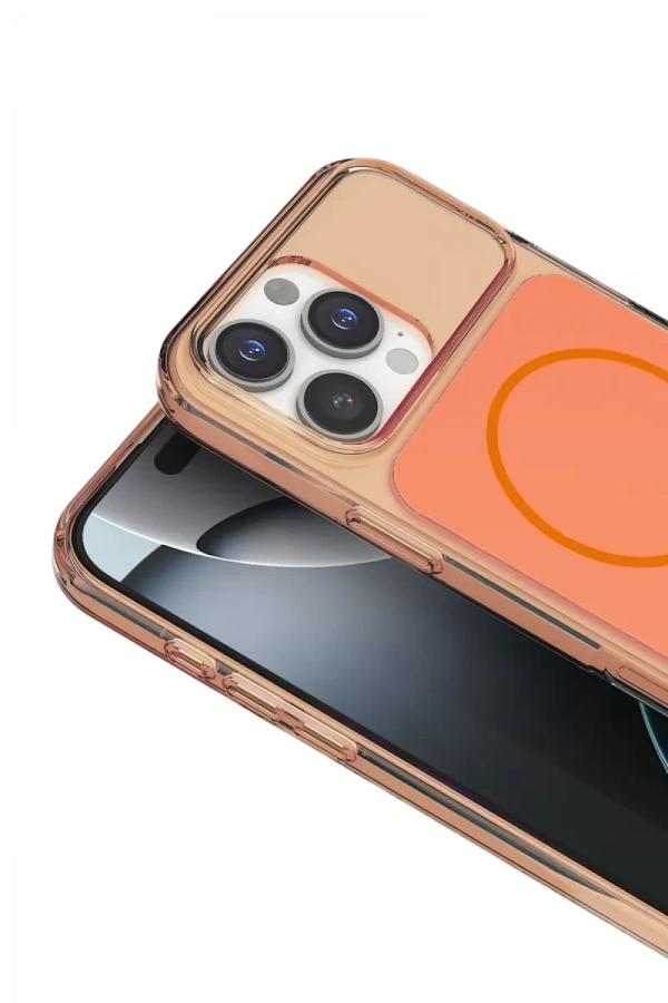Apple iPhone 16 Pro Max Bruma Magsafe Kapak - Turuncu