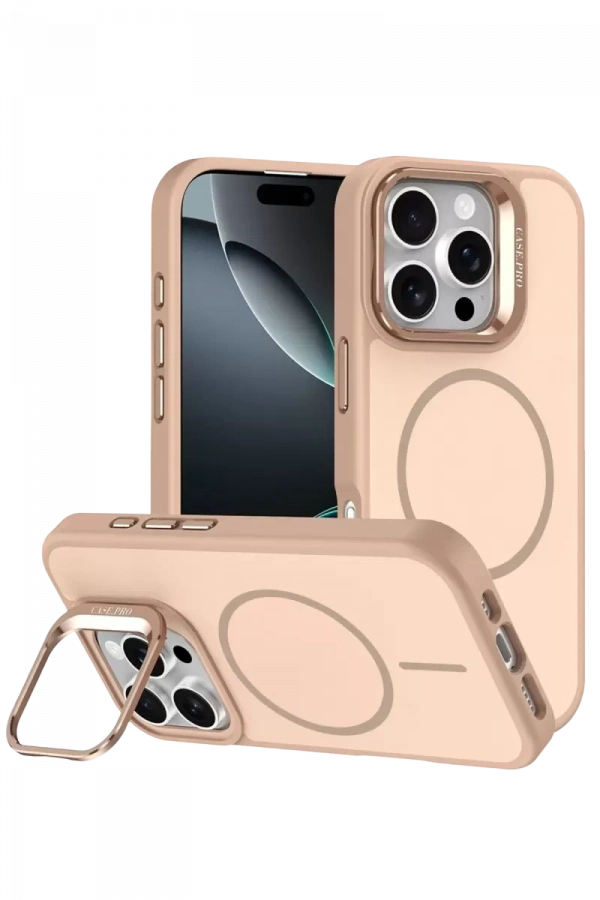 Apple iPhone 16 Pro Max Flexa Magsafe Kapak - Gold