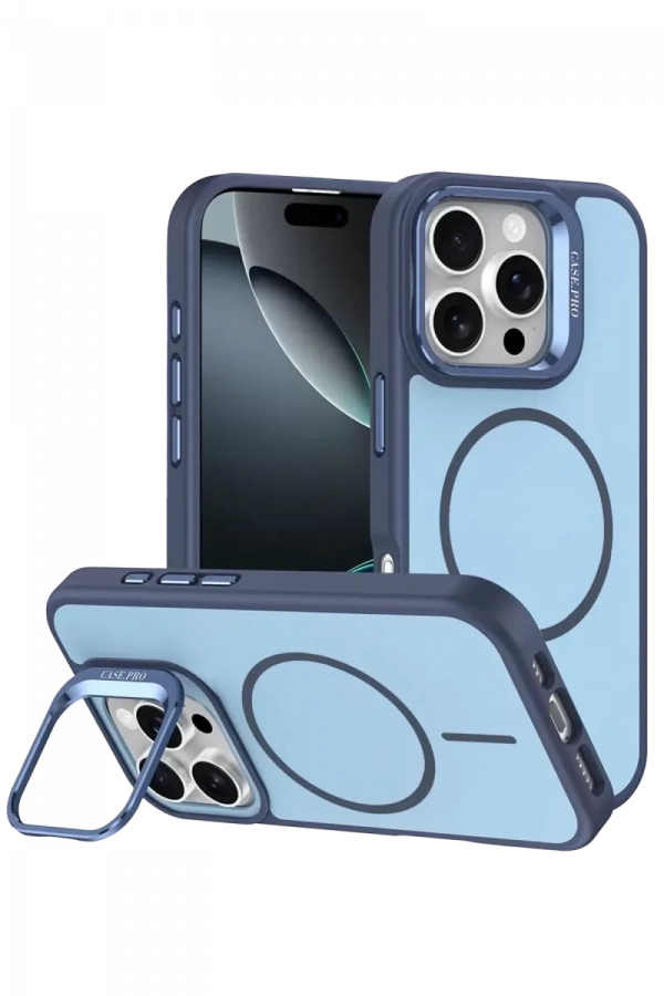 Apple iPhone 16 Pro Max Flexa Magsafe Kapak - Mavi