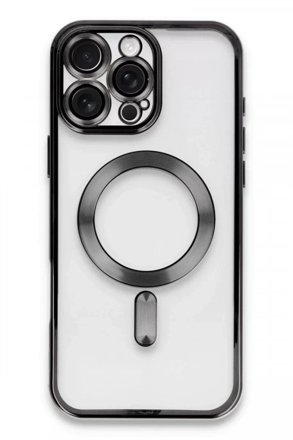 Apple iPhone 16 Pro Max Kılıf Kross Magneticsafe Kapak - Siyah