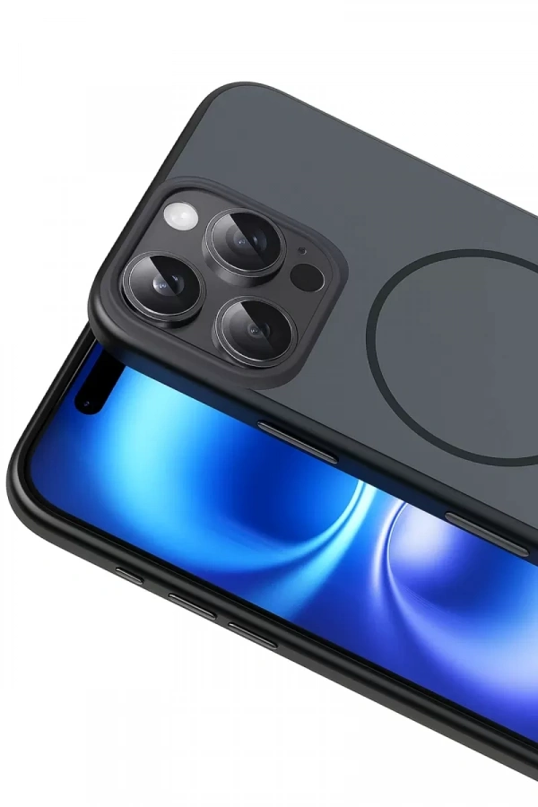 Apple iPhone 16 Pro Max Neva Magsafe Kapak - Siyah